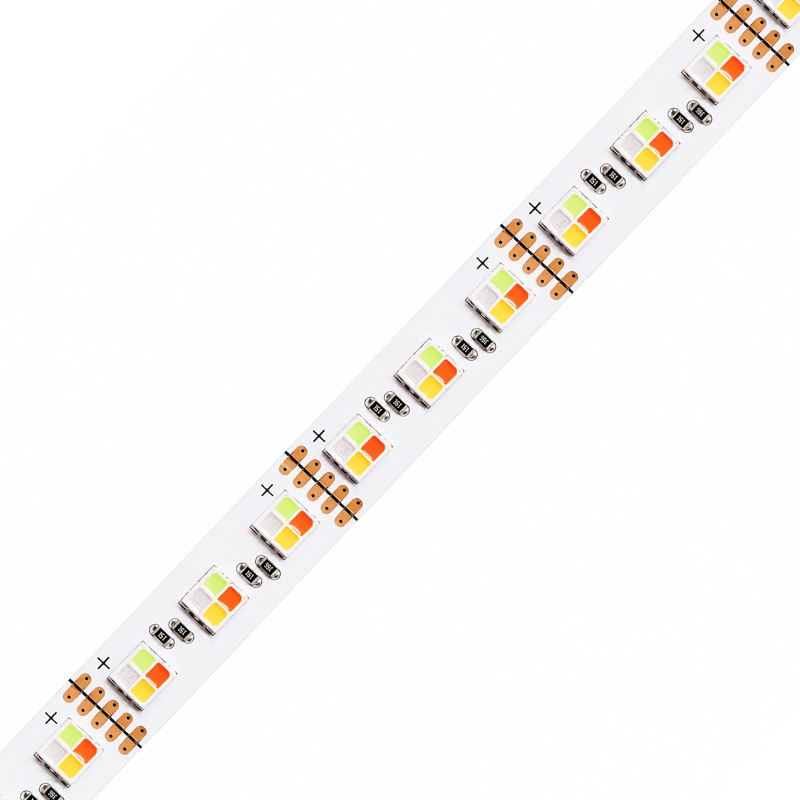 8mm SMD 3838 Full-Gamut 4-in-1 Addressable RGBW LED Strip Light, 120 LEDs/m, 12V