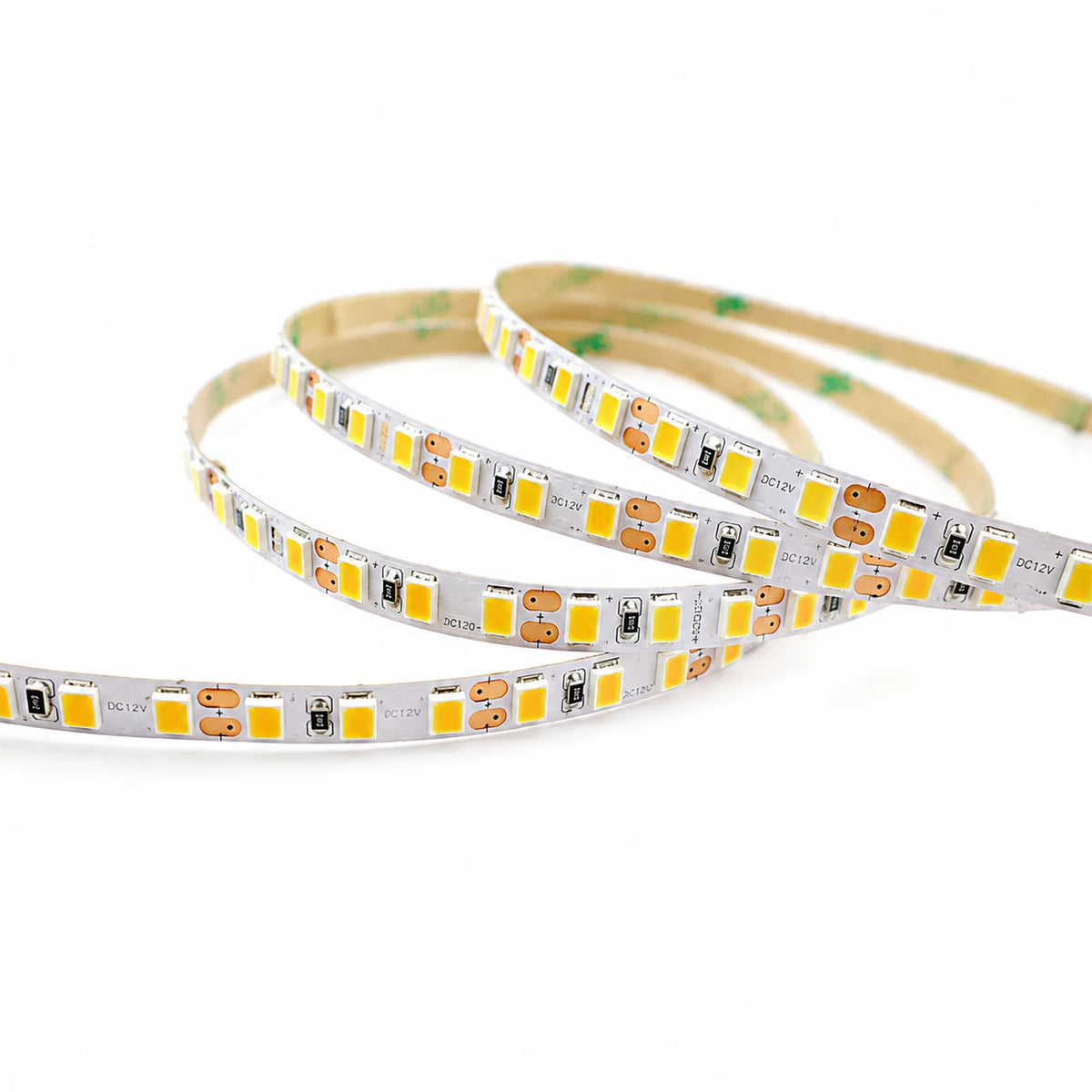 12V White LED Strip Lights – 5mm, 168 LEDs/m, 12V, SMD 2835