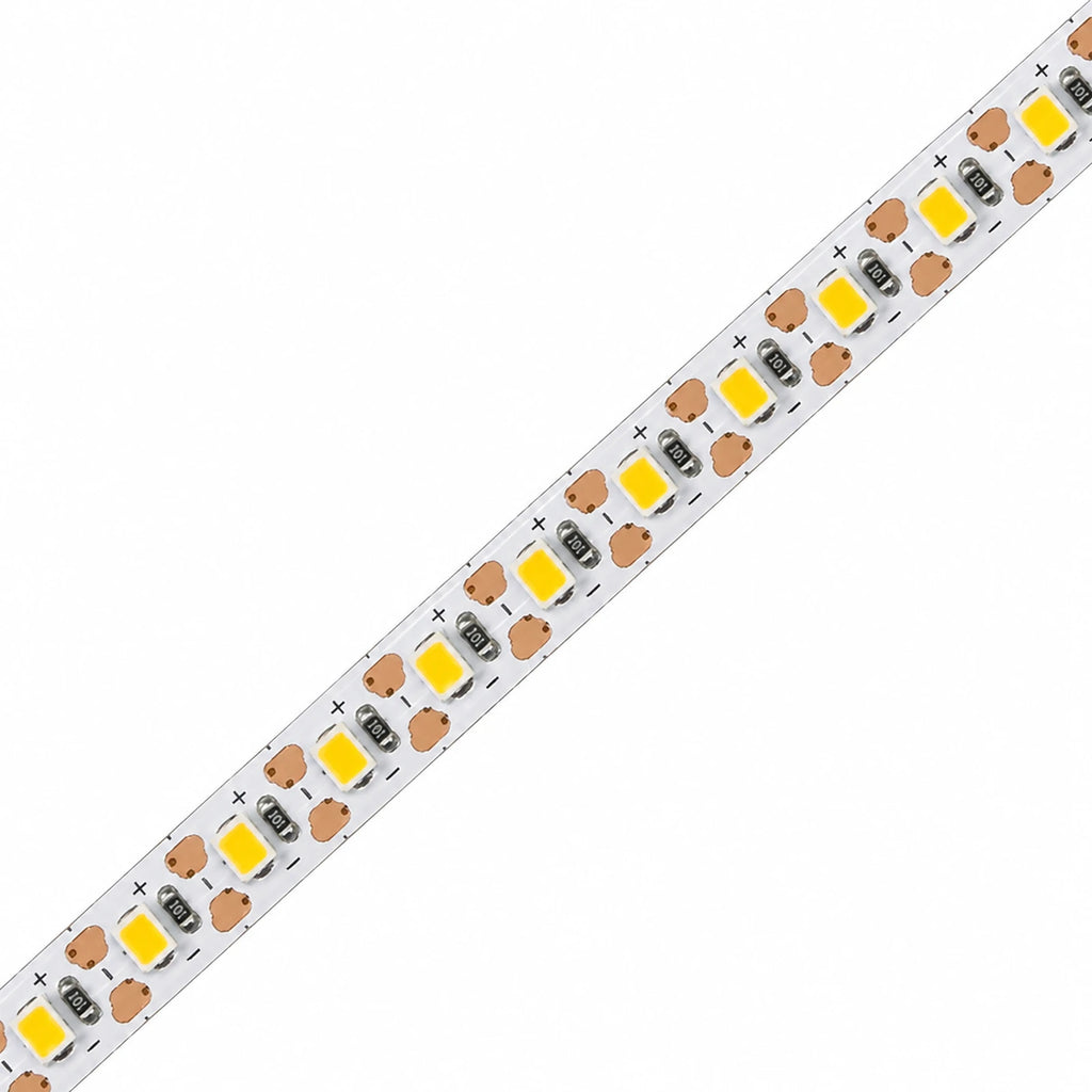 Single-LED Cuttable White LED Strip Lights – 5mm, 180 LEDs/m, 5V/12V/24V, SMD 2025