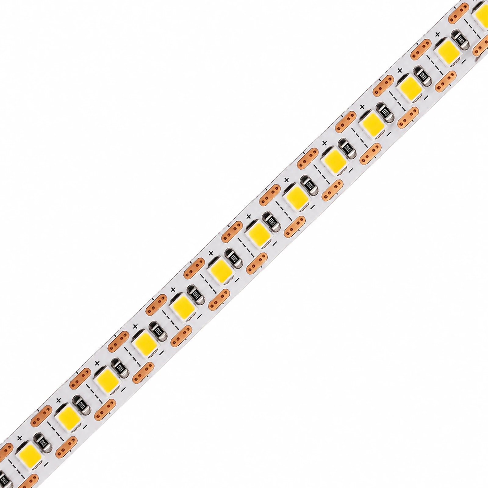 Single-LED Cuttable White LED Strip Lights – 8mm, 144 LEDs/m, 5V/12V/24V, SMD 2835