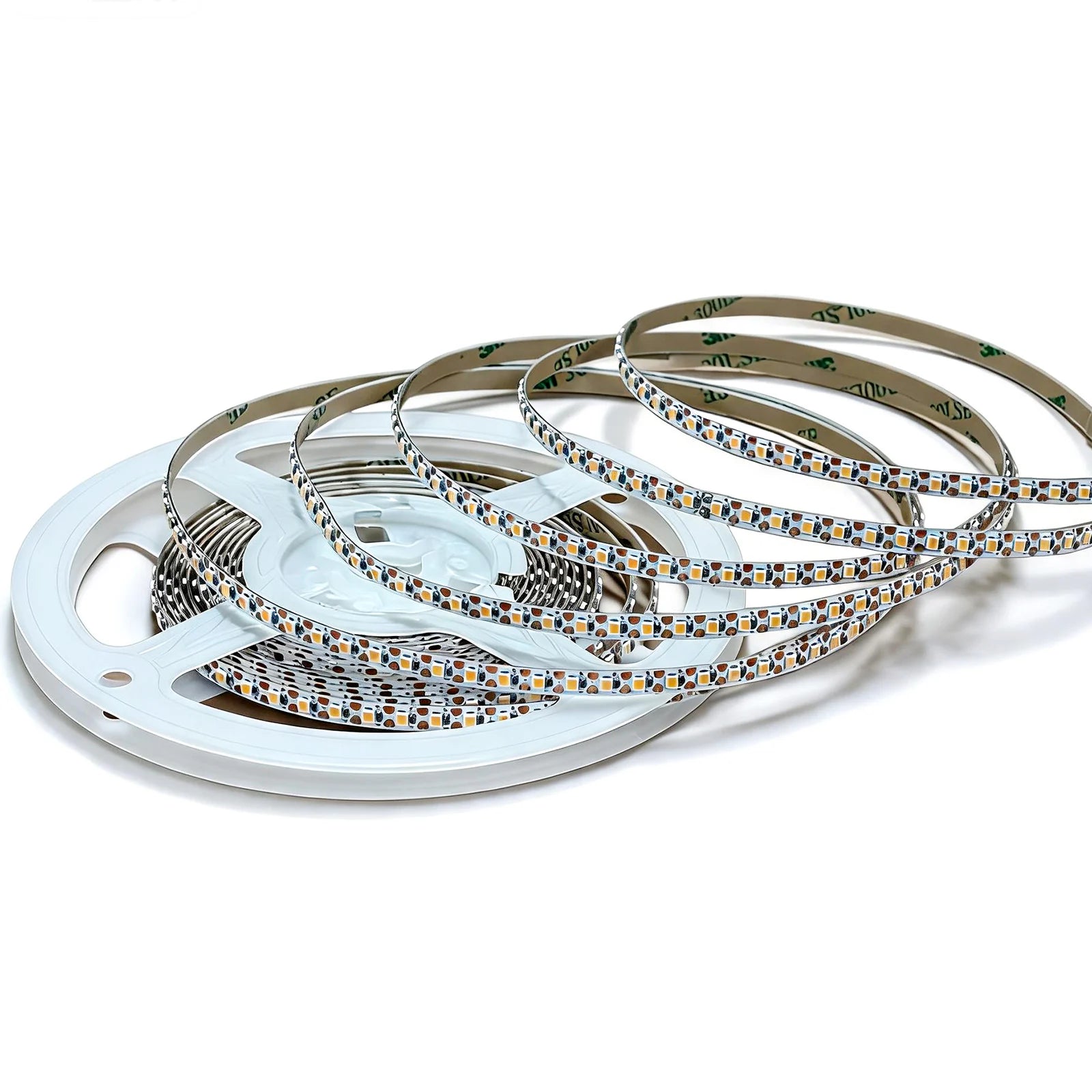 Single-LED Cuttable White LED Strip Lights – 5mm, 180 LEDs/m, 5V/12V/24V, SMD 2025