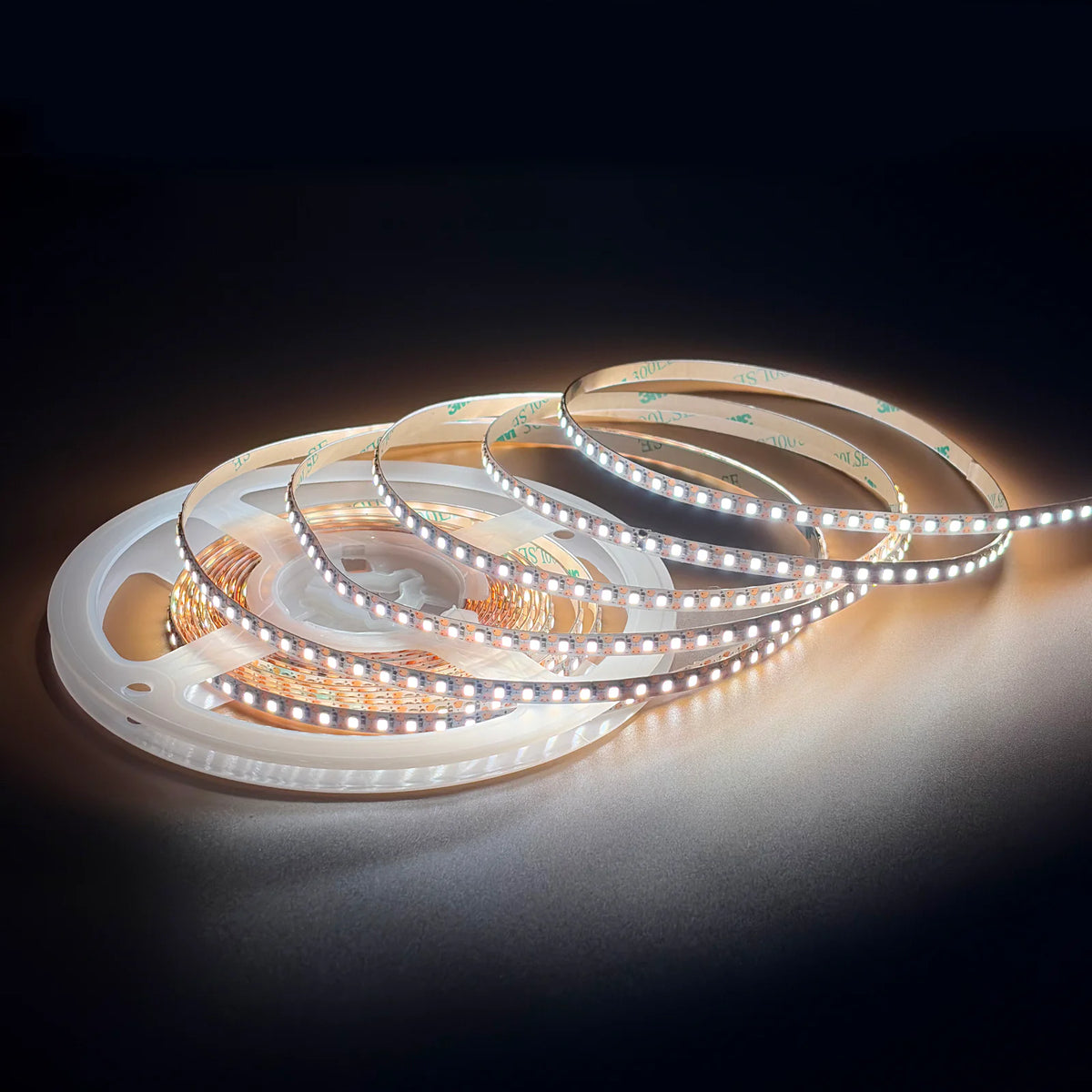 Single-LED Cuttable White LED Strip Lights – 5mm, 180 LEDs/m, 5V/12V/24V, SMD 2025