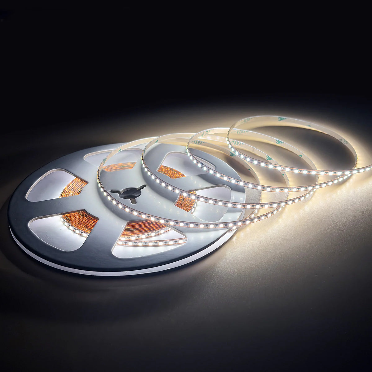 Single-LED Cuttable White LED Strip Lights – 5mm, 200 LEDs/m, 12V/24V, SMD 2025