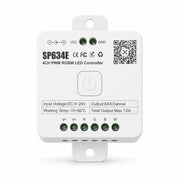 RGBW LED Strip Controller, 5-24V 4CH PWM, Bluetooth App & 2.4G Remote – SP634E