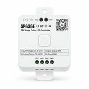 Addressable Single Color LED Strip Controller, SPI 5-24V, Bluetooth App – SP636E