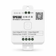 Addressable RGBCCT LED Strip Controller for WS2805, 5-24V SPI – SP63AE