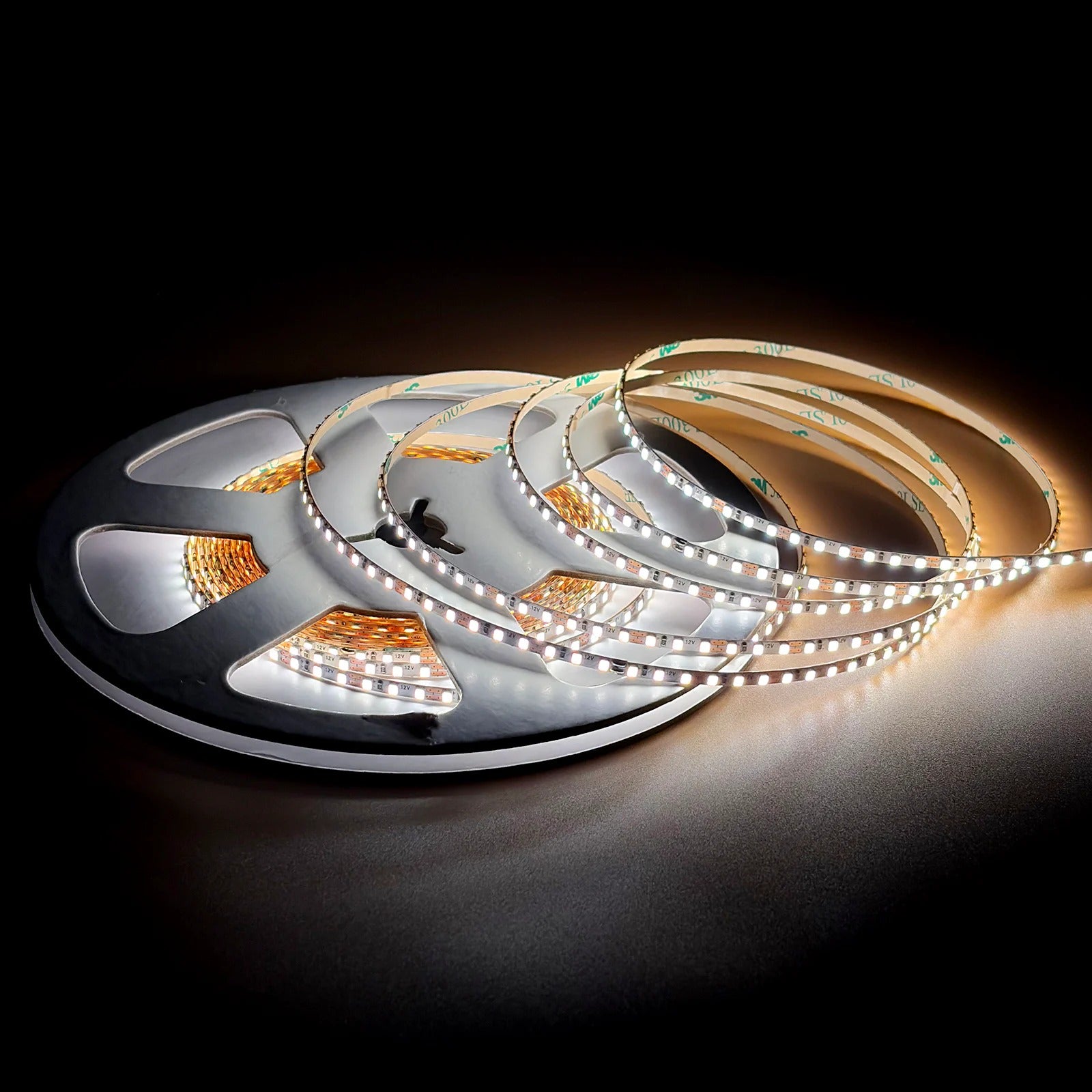 Ultra-Narrow White LED Strip Lights – 3mm, 192 LEDs/m, 12V, SMD 2025
