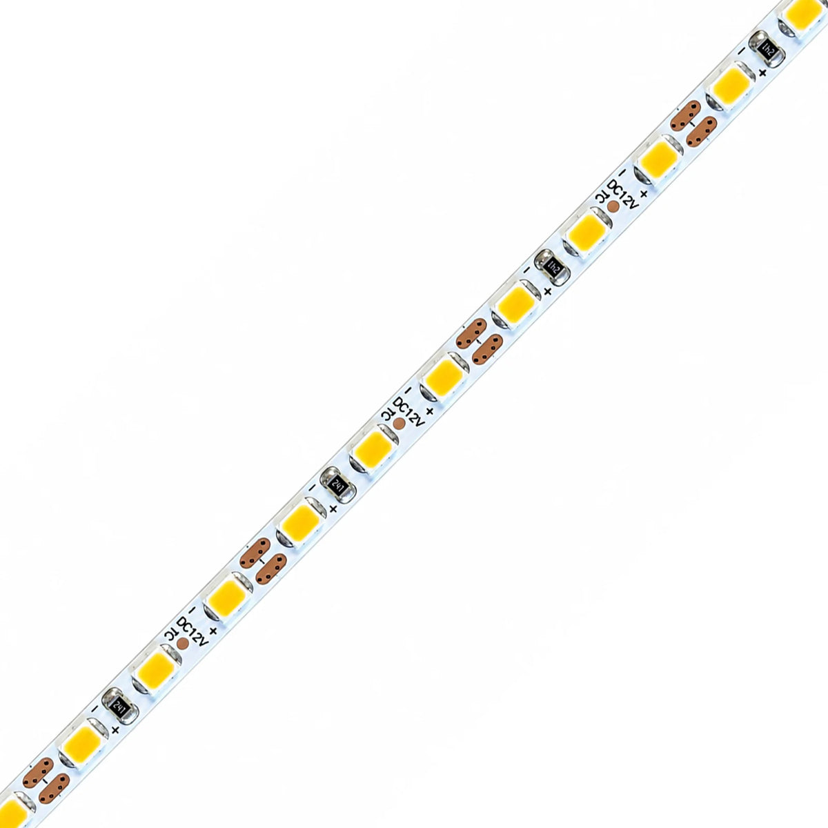Ultra-Narrow White LED Strip Lights – 4mm, 120 LEDs/m, 12V, SMD 2835