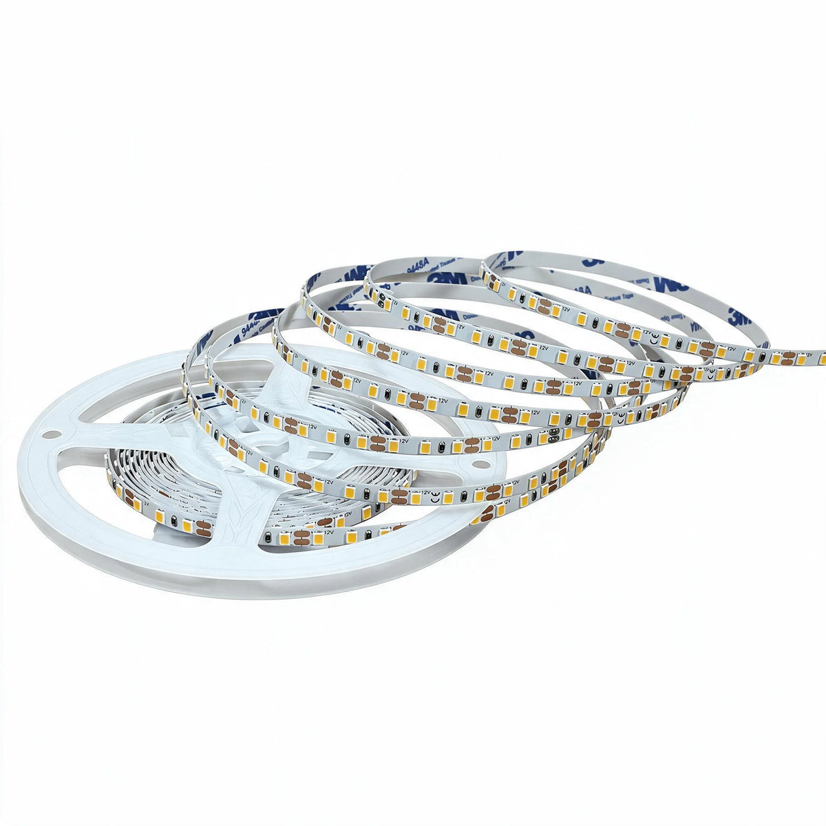 Ultra-Narrow White LED Strip Lights – 5mm, 120 LEDs/m, 12V, SMD 2835