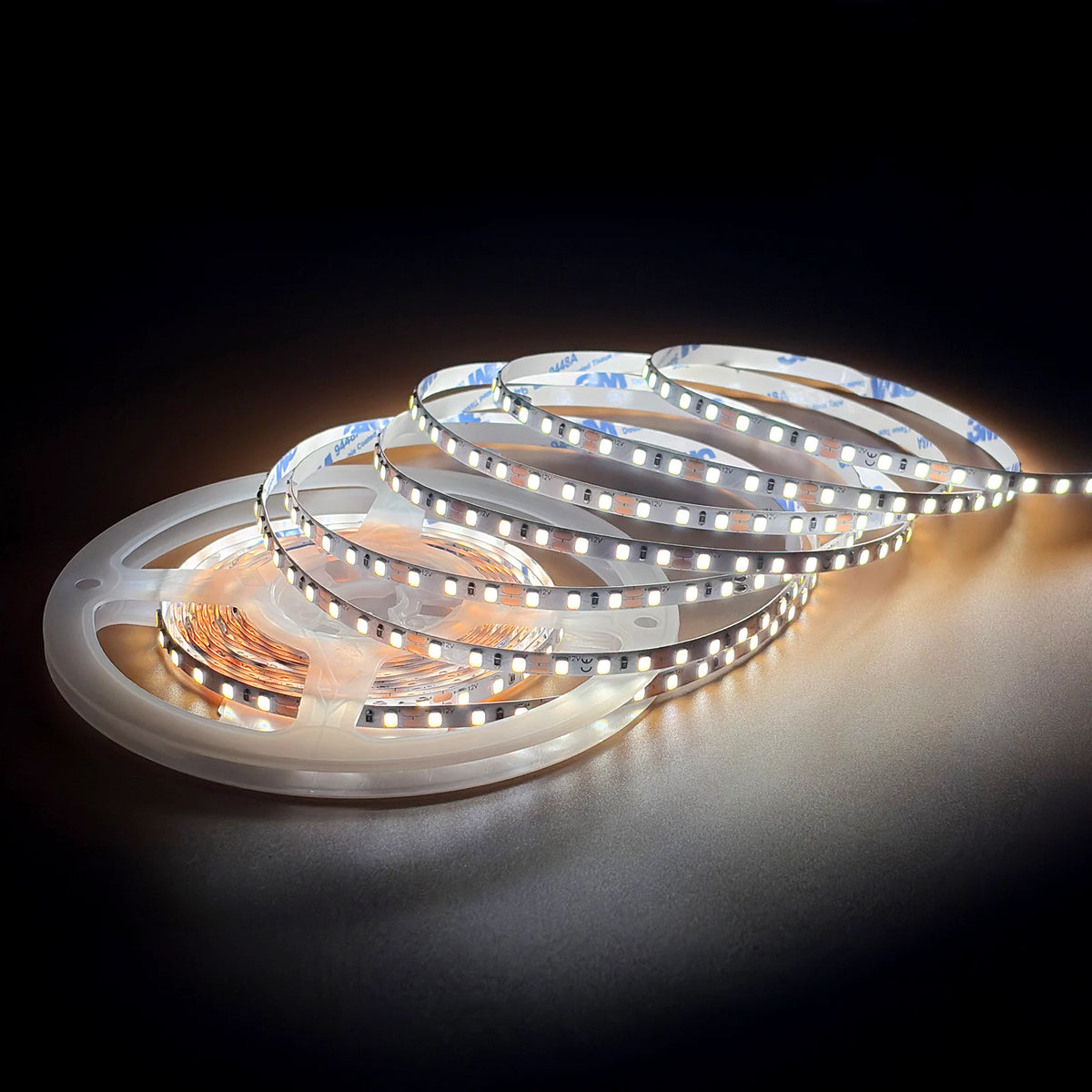Ultra-Narrow White LED Strip Lights – 5mm, 120 LEDs/m, 12V, SMD 2835