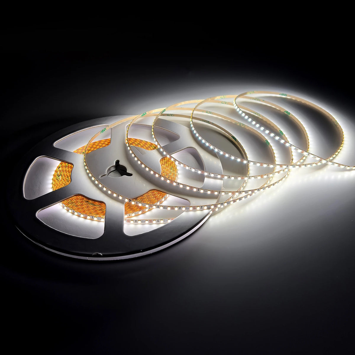 Ultra-Narrow White LED Strip Lights – 2.6mm, 216 LEDs/m, 12V, SMD 1515