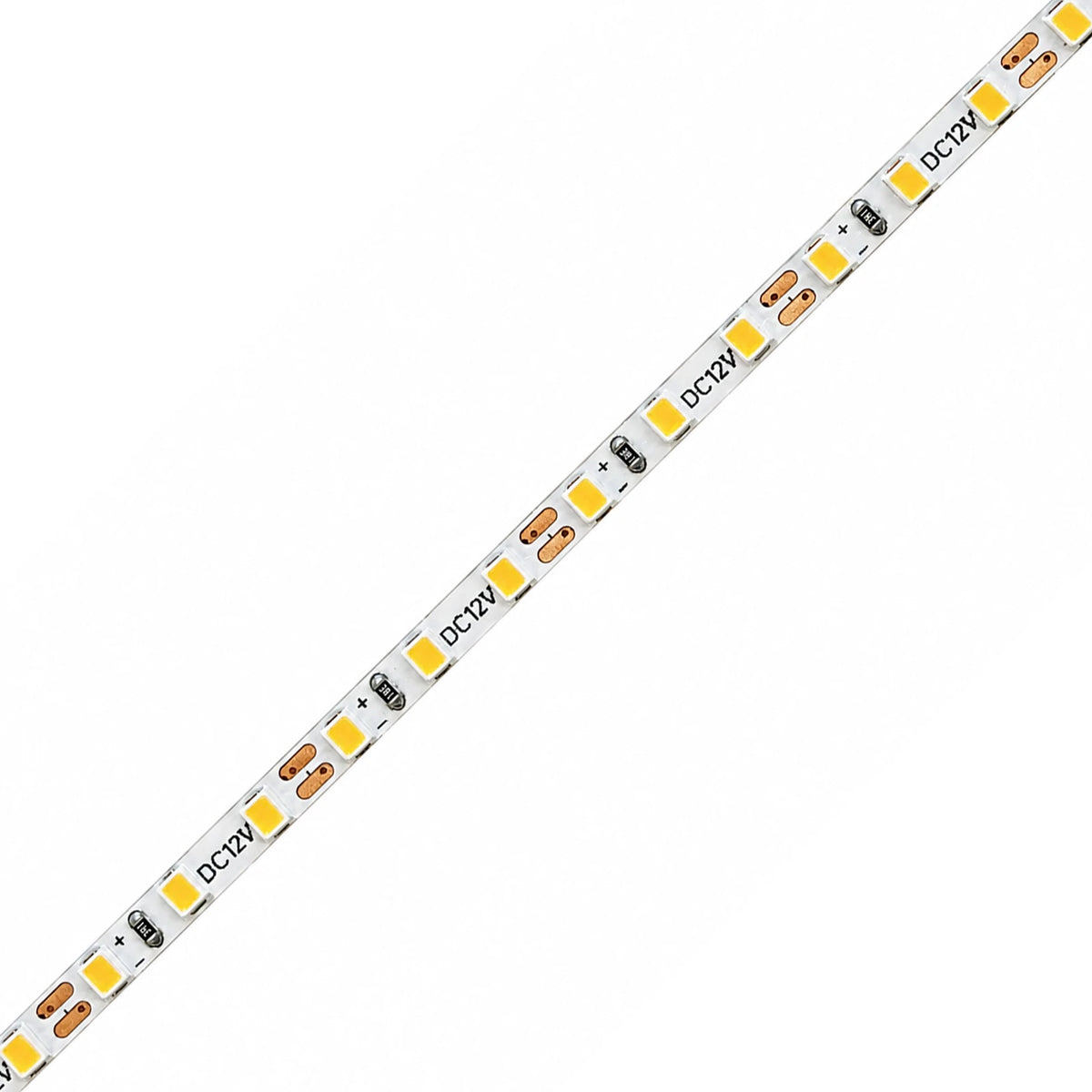 Ultra-Narrow White LED Strip Lights – 3mm, 168 LEDs/m, 12V, SMD 2025