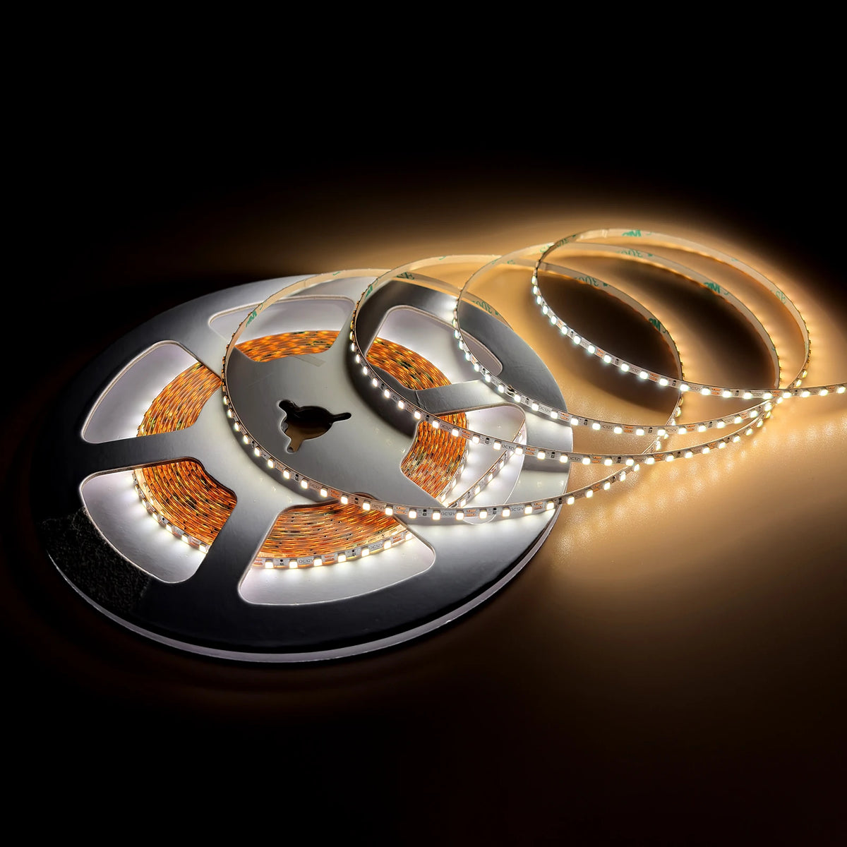 Ultra-Narrow White LED Strip Lights – 3mm, 168 LEDs/m, 12V, SMD 2025