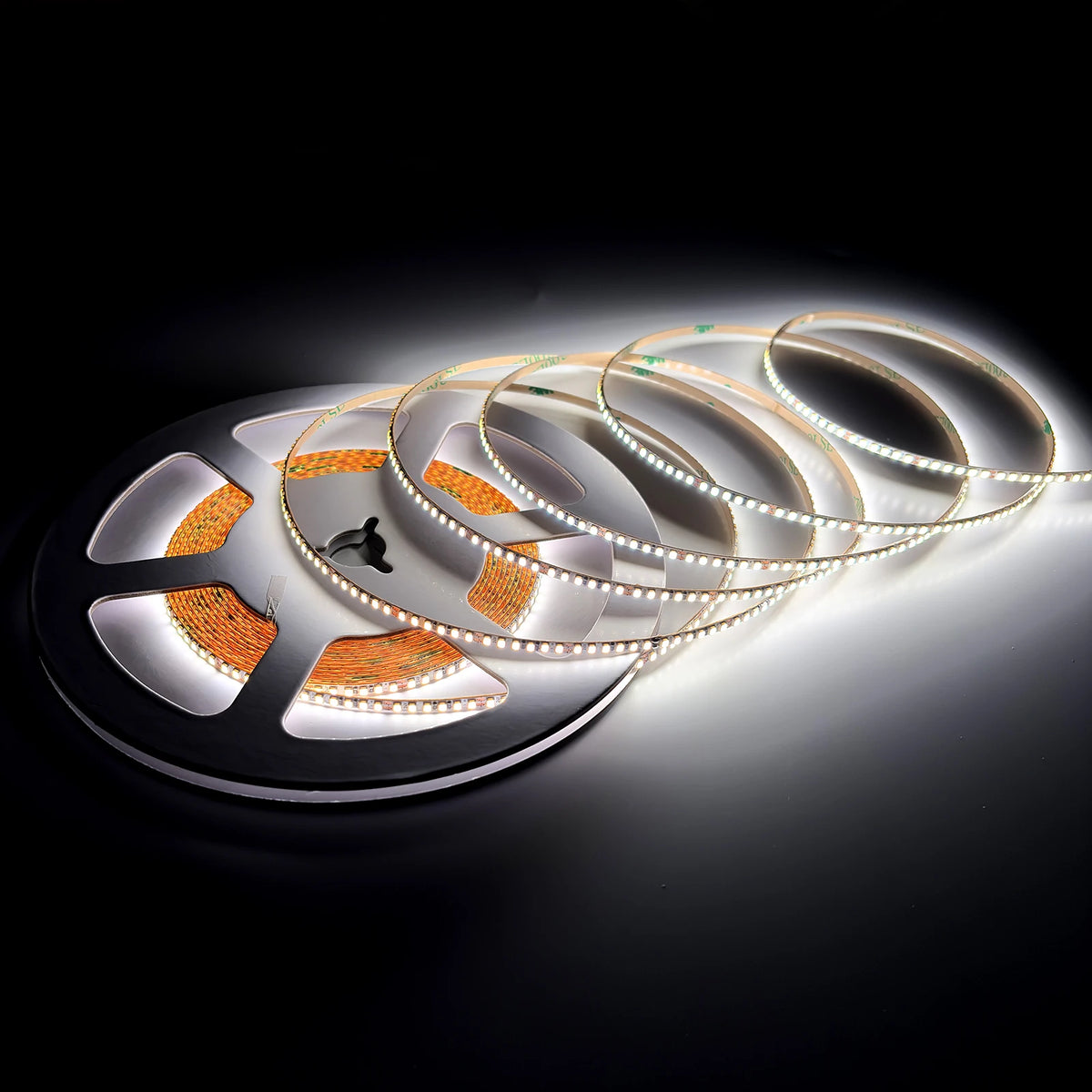 Ultra-Narrow White LED Strip Lights – 3mm, 300 LEDs/m, 24V, SMD 2025