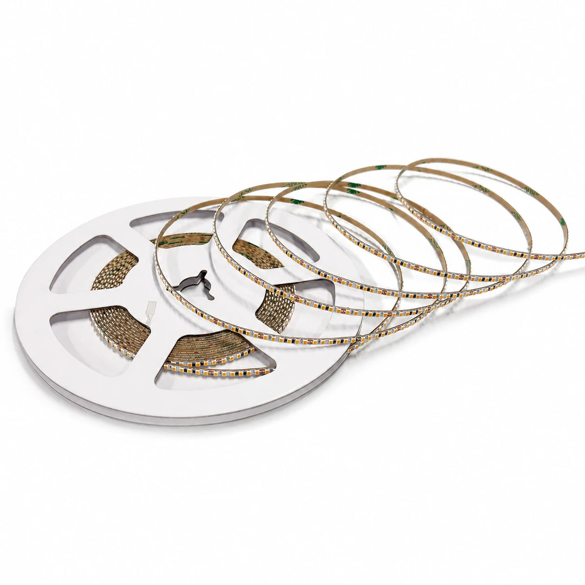 Ultra-Narrow White LED Strip Lights – 3mm, 300 LEDs/m, 24V, SMD 2025