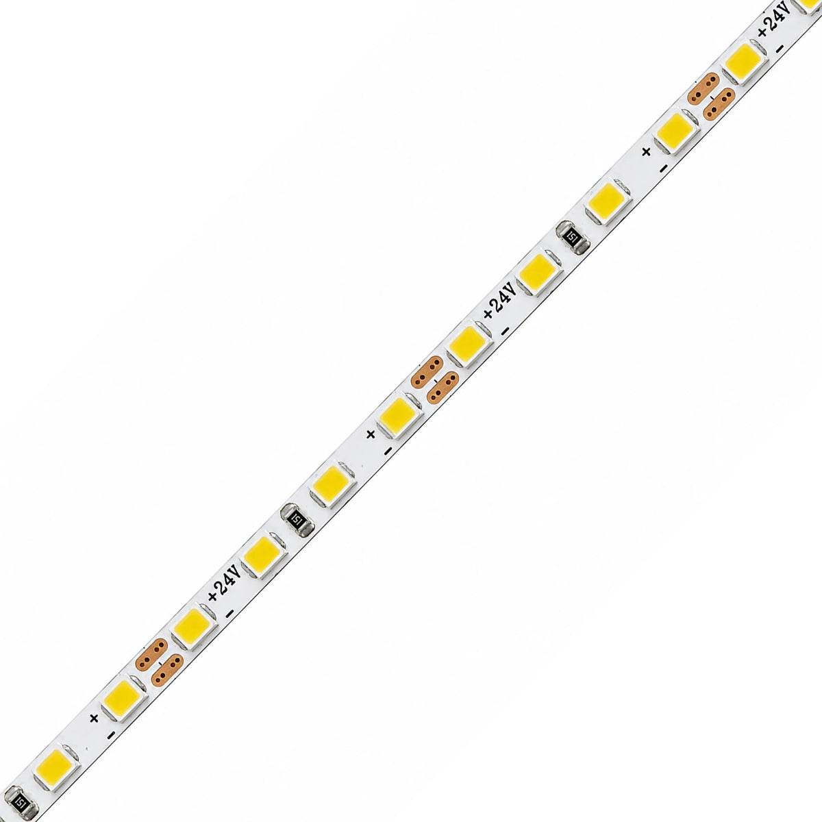 Ultra-Narrow White LED Strip Lights – 4mm, 120 LEDs/m, 24V, SMD 2835